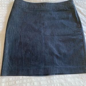 Halogen denim skirt